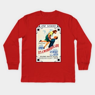 It's A Wonderful Life Kids Long Sleeve T-Shirt